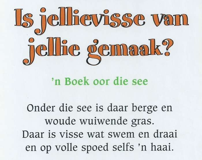 Mickey Wonder Waarom: Is Jellievisse van Jellie Gemaak?