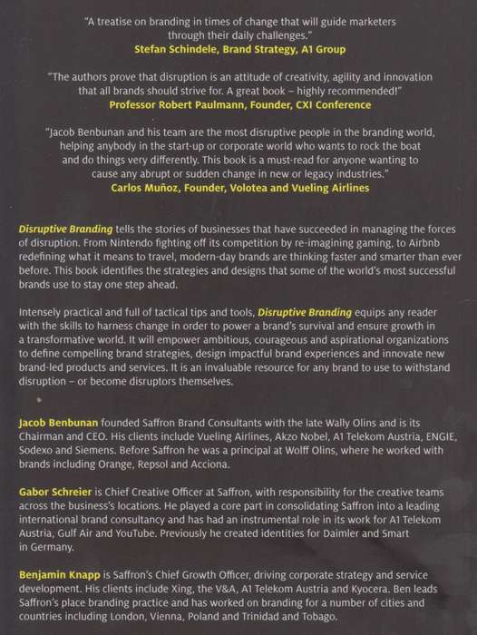 Disruptive Branding: How to Win in Times of Change | Jacob Benbunan, et al.