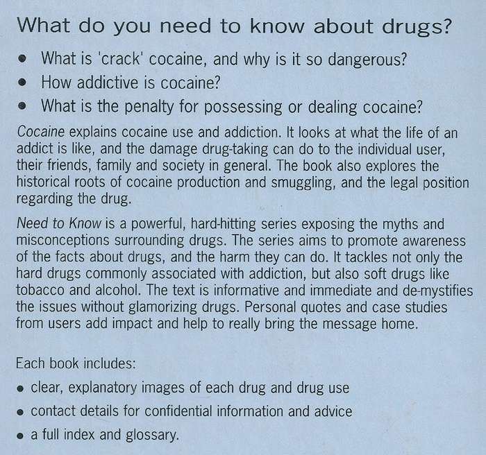 Cocaine (Need to Know Series) | Sean Connolly