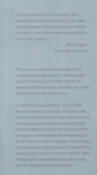 Standard Bank Young Artist Awards (25 Year Commemorative Edition)