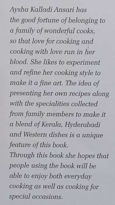Cook with Love | Aysha Kalladi Ansari