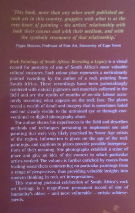 Rock Paintings of South Africa: Revealing a Legacy (Inscribed by Author) | Stephen Townley Bassett