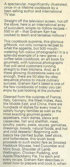 The Complete Galloping Gourmet Cookbook | Graham Kerr