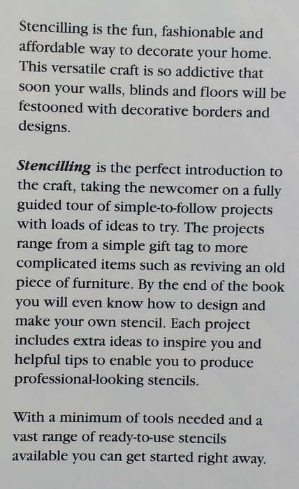 Stencilling: Get Started in a New Craft with Easy-to-Follow Projects for Beginners | Betsy Skinne...