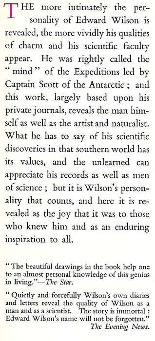 Edward Wilson: Nature Lover | George Seaver