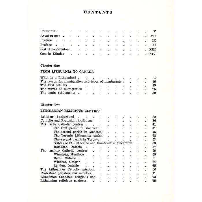 Lithuanians in Canada | P. R. Gaida, et al.