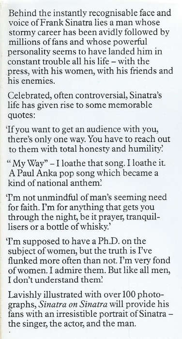 Sinatra on Sinatra | Guy Yarwood (Ed.)