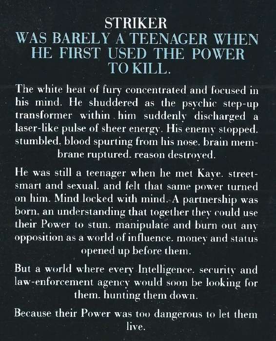 Striker: The Story of Two Mutants | Gerald Suster