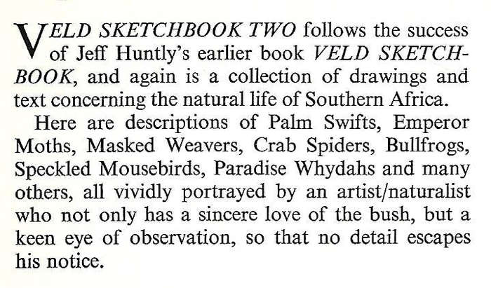 Veld Sketchbook Two | Jeff Huntly