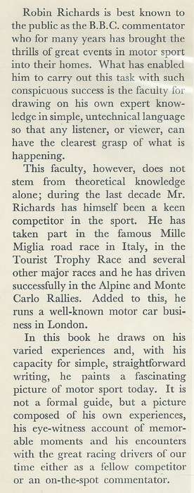 Speed and a Microphone | Robin Richards