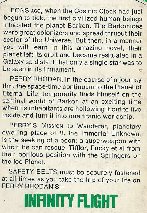 Perry Rhodan 24: Infinity Flight | Clark Darlton