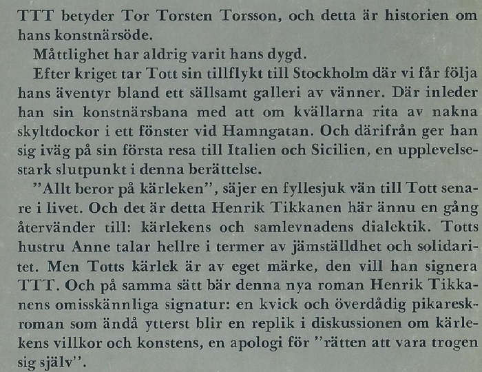 TTT (Swedish) | Henrik Tikkanen