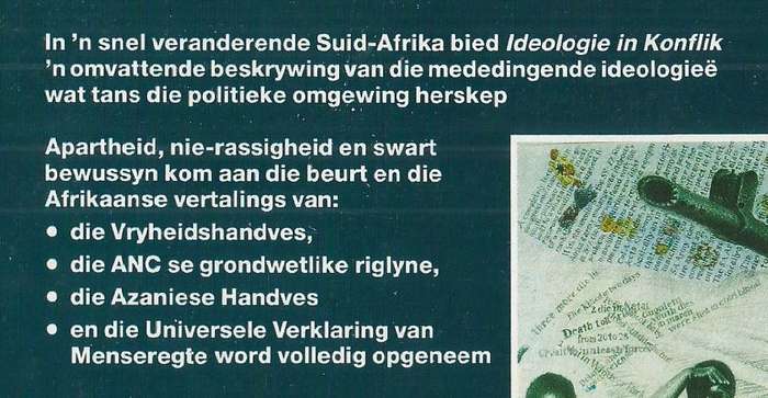 Ideologie in Konflik (Afrikaans) | Ian Liebenberg