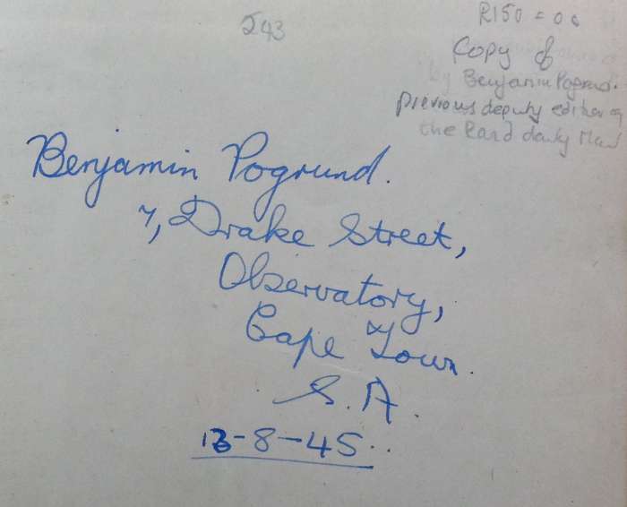 The Joke Tellers Joke Book (Copy of Benjamin Pogrund) | Frederick Meier