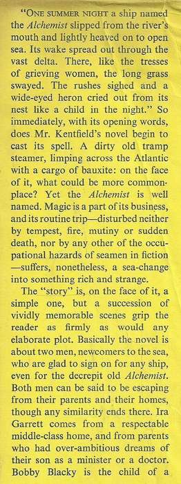 The Alchemist's Voyage: An Adventure | Calvin Kentfield