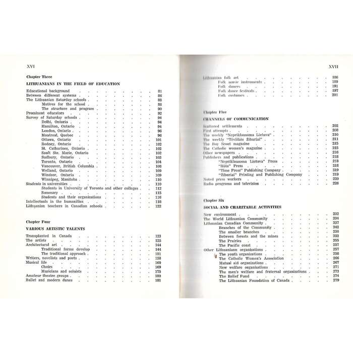 Lithuanians in Canada | P. R. Gaida, et al.