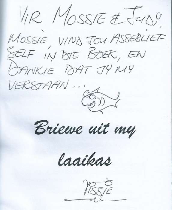 Briewe Uit My Laaikas (Inscribed by Author) | Gabriel J. Visser