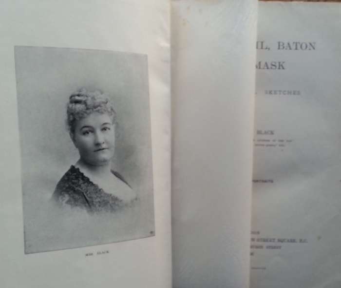 Pen, Pencil, Baton and Mask: Biographical Sketches (Inscribed by Author) | Helen C. Black