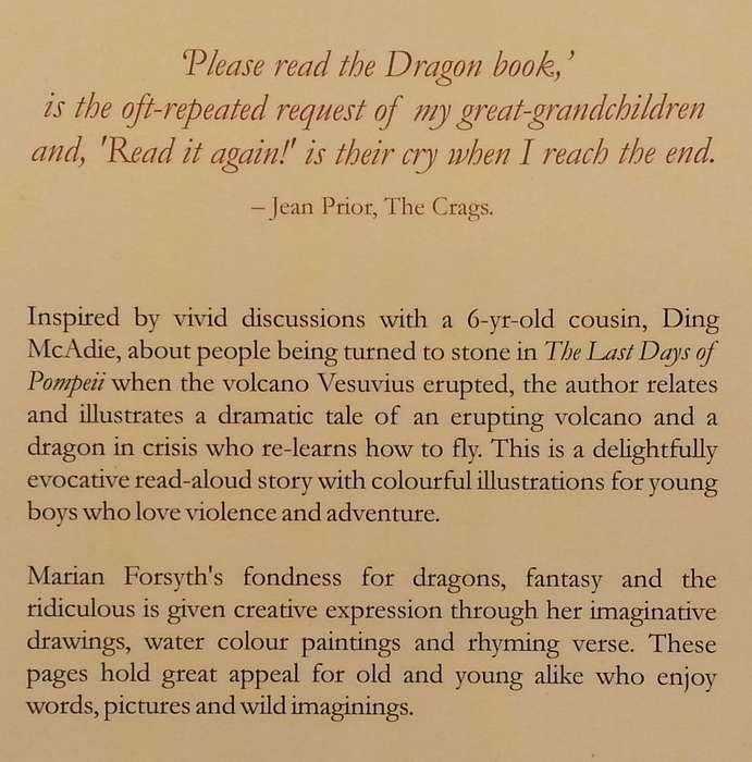 The Volcano and the Dragon | Marian Forsyth