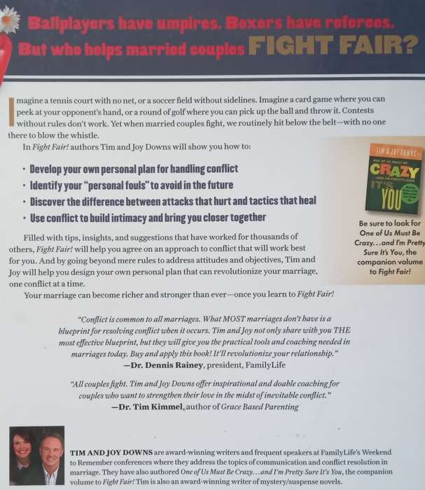 Fight Fair! Winning at Conflict Without Losing at Love | Tim & Joy Downs