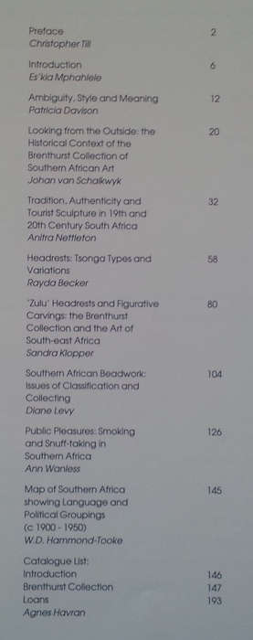 Art and Ambiguity: Perspectives on the Brenthurst Collection of Southern African Art