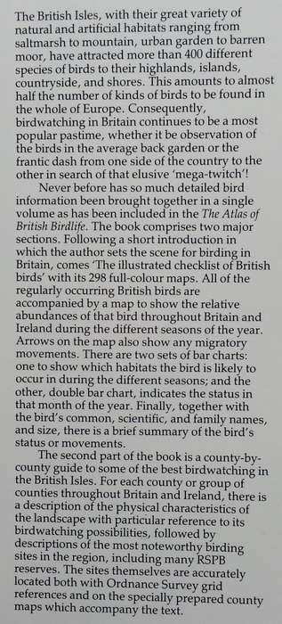 The Atlas of British Birdlife | Bob Scott