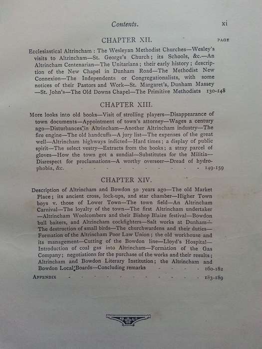 A History of Altrincham and Bowden, with an Account of the Barony and House of Dunham | Alfred In...
