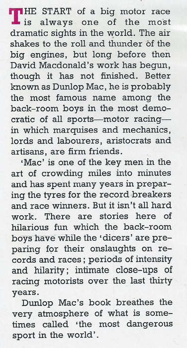 Fifty Years with the Speed Kings | David MacDonald