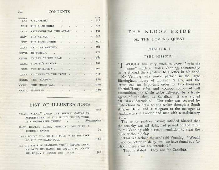 The Kloof Bride, or The Lover's Quest (Scarce) | Ernest Glanville
