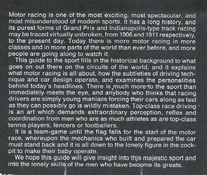 International Motor Racing | Doug Nye