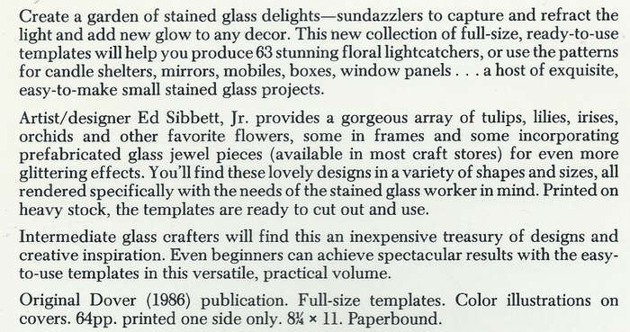 Easy to Make Floral Lightcatchers | Ed Sibbett, Jr.