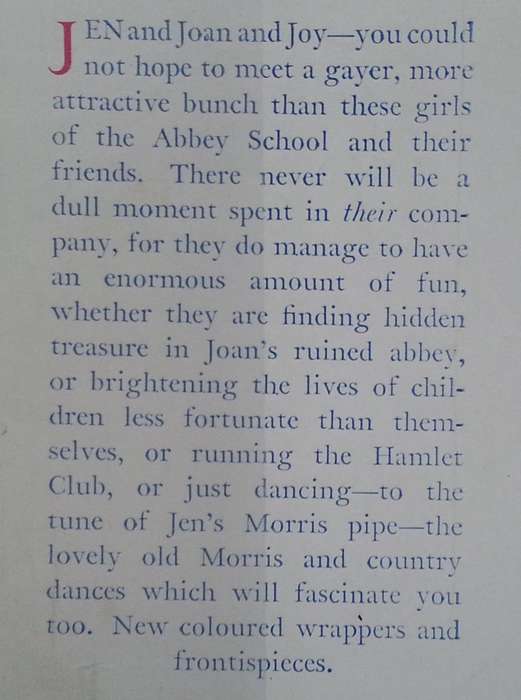 Jen of the Abbey School (Published 1940) | Elsie J. Oxenham
