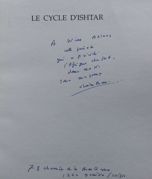 Le Cucle D'Ishtar (Inscribed by Author, French) | Charles P. Marie