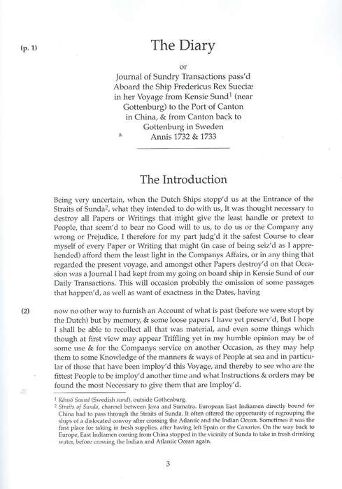 A Passage to China: Colin Campbell's Diary of the First Swedish East India Company Expedition to ...