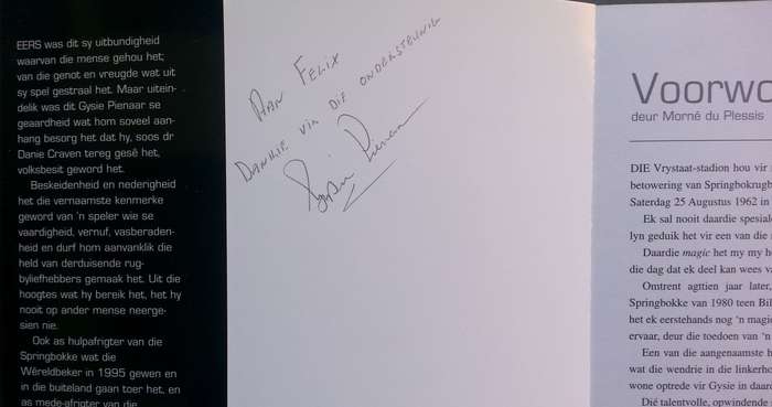 Gysie (Inscribed by Gysie Pienaar) | Herman le Roux
