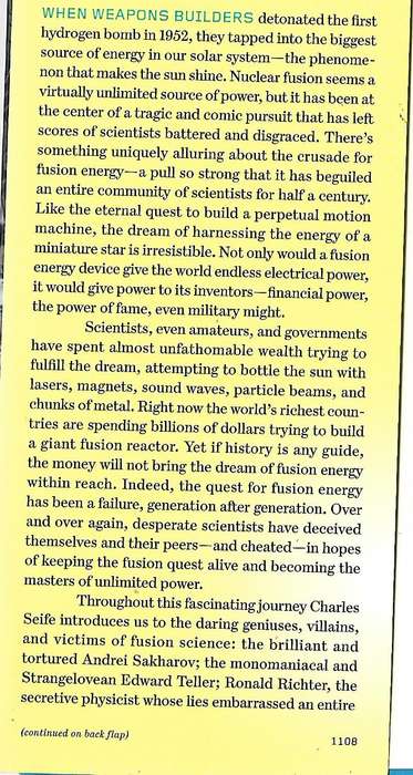 Sun in a bottle | Charles Siefe