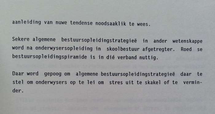 Implikasies van Stres vir die Inisiele Opleiding van Onderwysers in Skoolbestuur (Possibly Inscri...