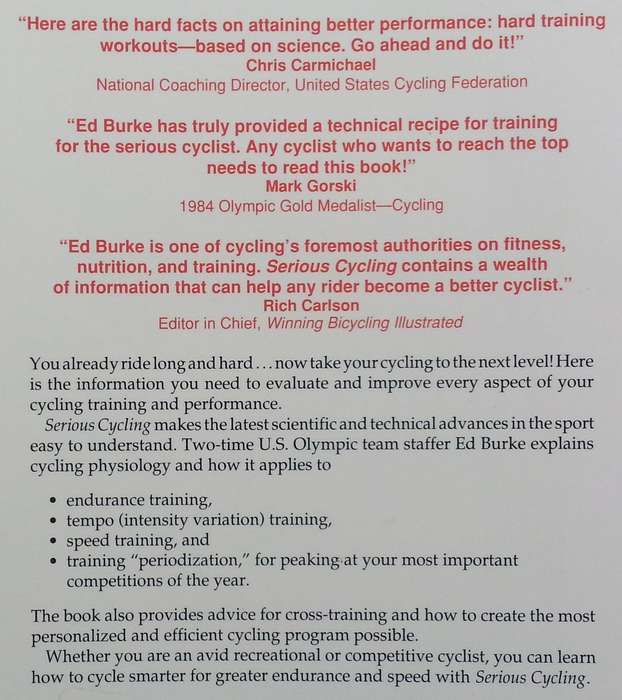Serious Cycling | Edmund R. Burke