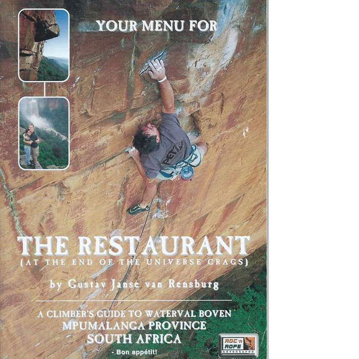 Your Menu for the Restaurant (At The End of the Universe Crags)