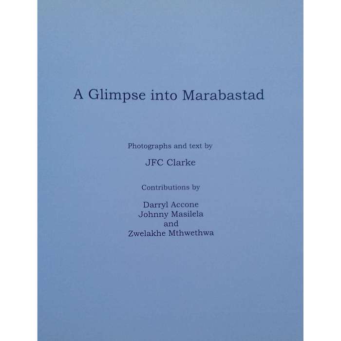 A Glimpse into Marabastad | J. F. C. Clarke
