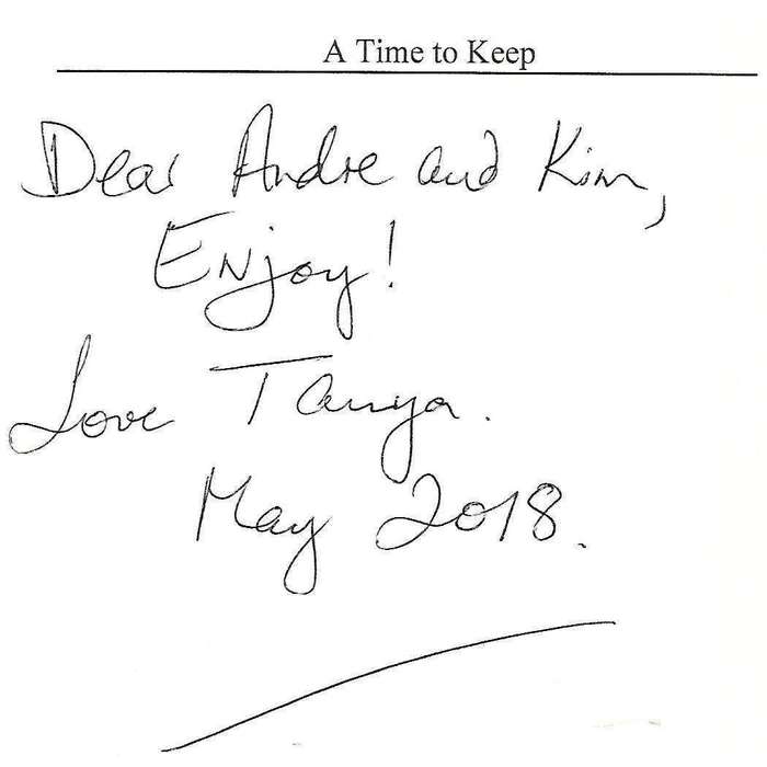 A Time to Keep (Inscribed by Author) | Tanya Hochschild