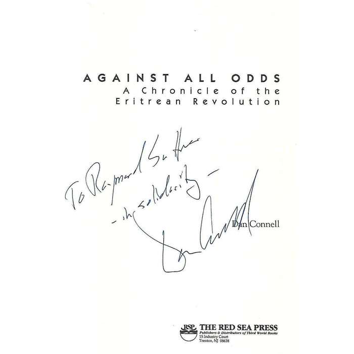 Against All Odds: A Chronicle of the Eritrean Revolution (Incribed by Author) | Dan Connell