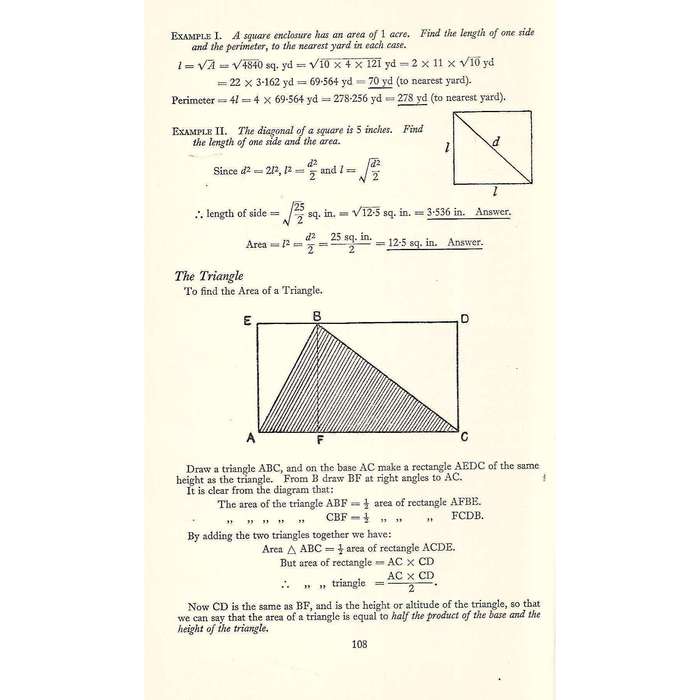 Arithmical Notes and Examples