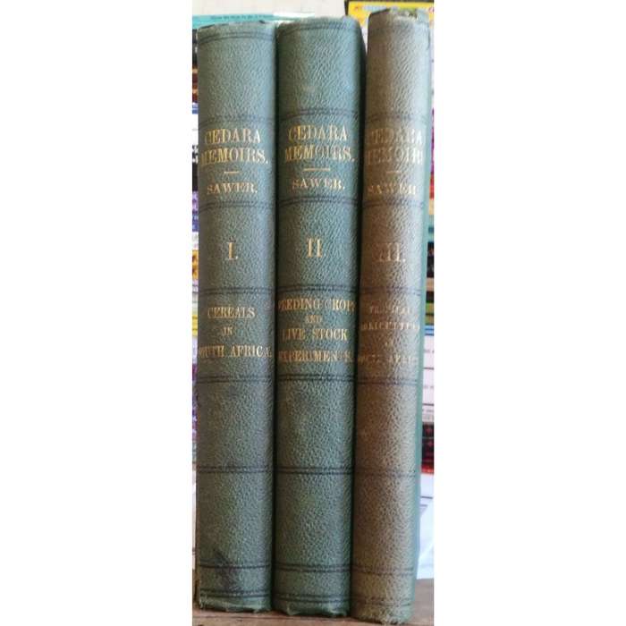 Cedara Memoirs: Cereals in South Africa  (R1'200.00 for 3 Volumes, Published in 1909 - 1912) |  E...