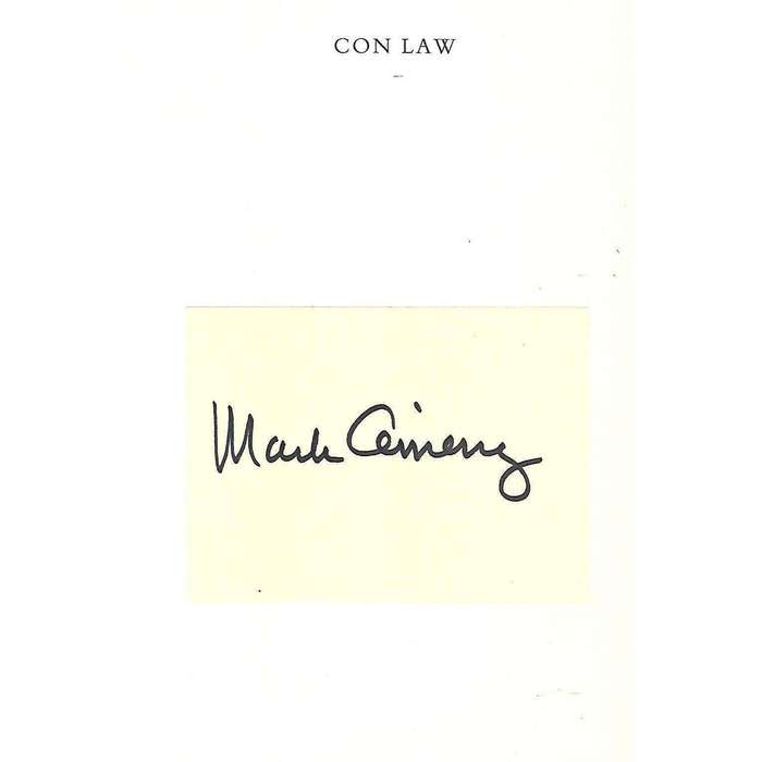 Con Law (With Author's Signature Pasted In) | Mark Gimenez