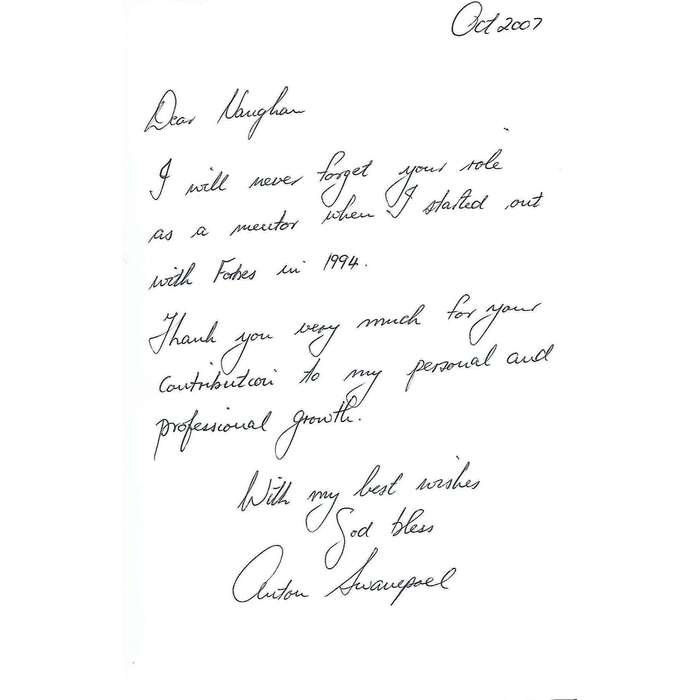 Courageous Leadership 2010... and Beyond! (Inscribed by Author) | Anton Swanepoel