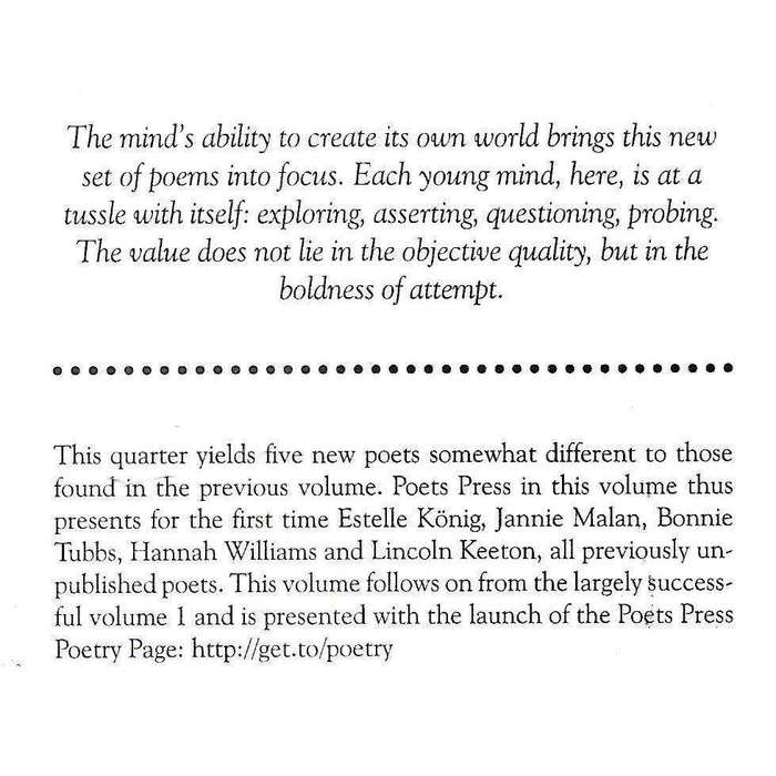 Crescent Volume 2: A Journal of New Poetry