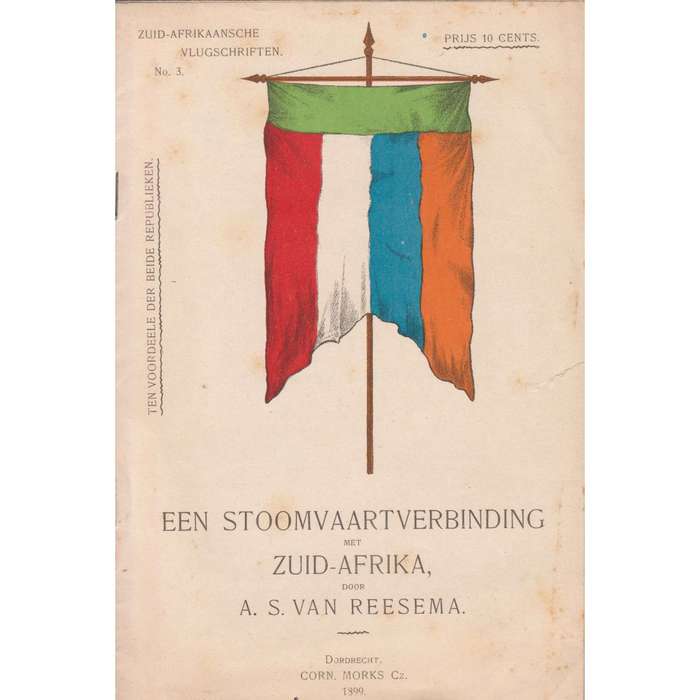 Een Stoomvaartverbinding met Zuid-Afrika (Dutch) | A. S. van Reesma