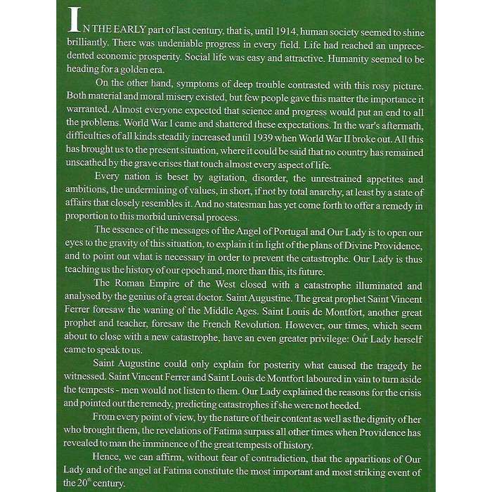 Fatima: Past or Future? | Antonio A. Borelli