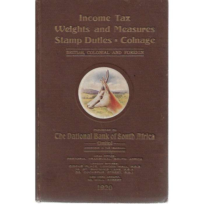 Income Tax, Weights and Measures, Stamp Duties, Coinage: British, Colonial and Foreign